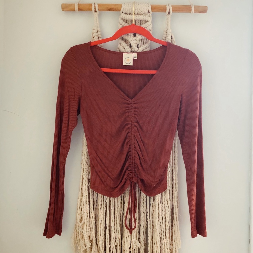 Live in the Moment | Ruffle Top
